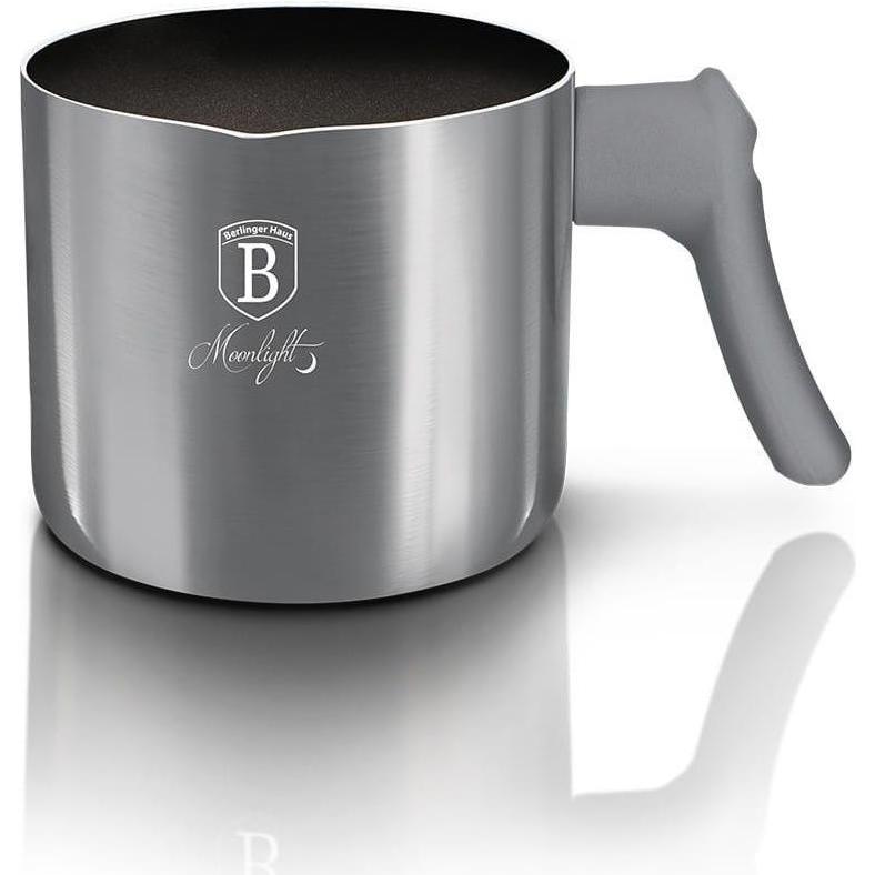 BerlingerHaus GRANITE POT FOR MILK 1,2L BH-6016, Pfanne + Kochtopf, Grau