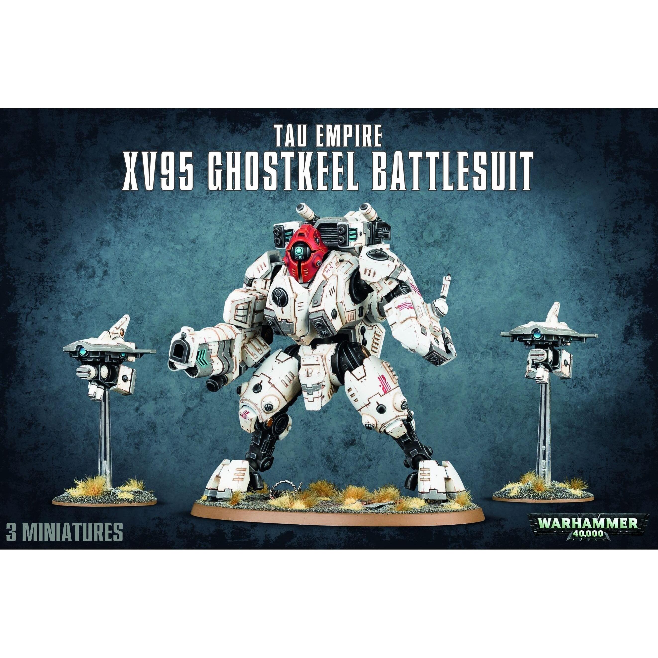 Games Workshop Warhammer 40k - Tuta da battaglia Tau XV95 Ghostkeel