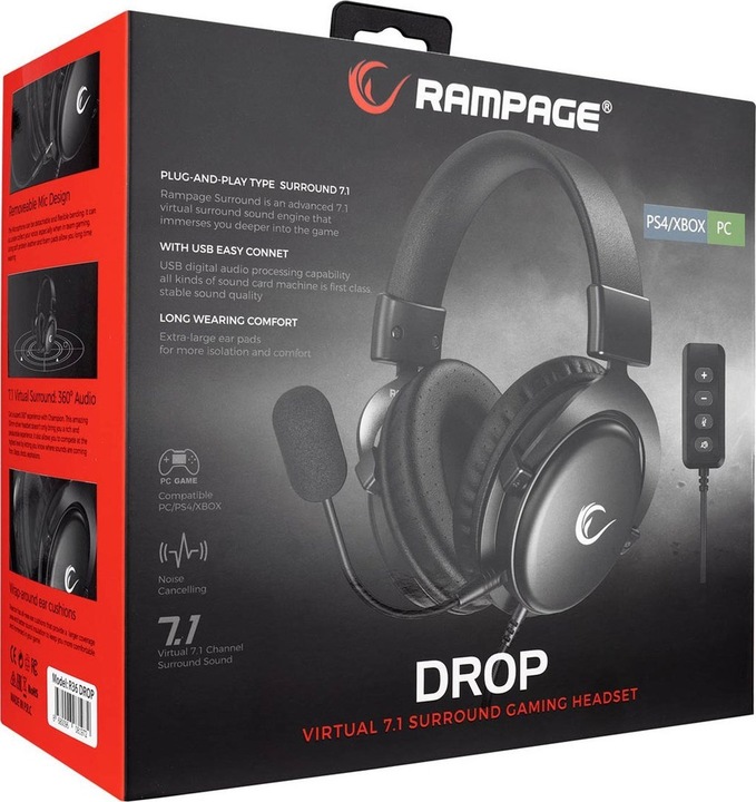 Actual product image Rampage K36 DROP (Cable)