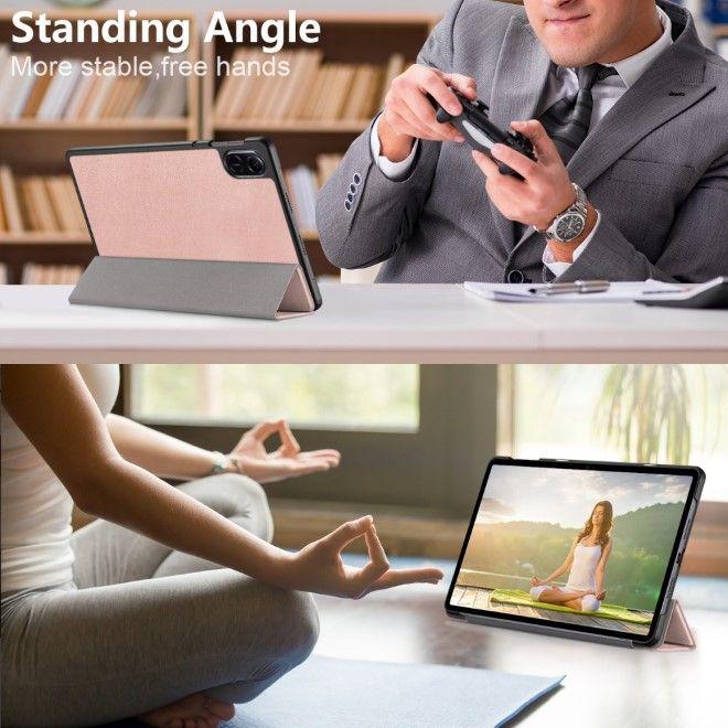 Actual product image MU Classic Triple foldable leather cover (Honor Pad X8, Honor Pad X9)