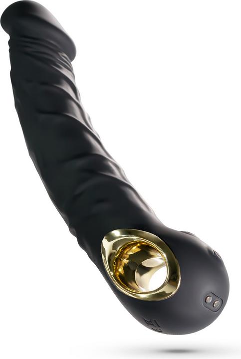 Actual product image Crushious Magnus Bend - Realistic Flexible Vibrator - Black