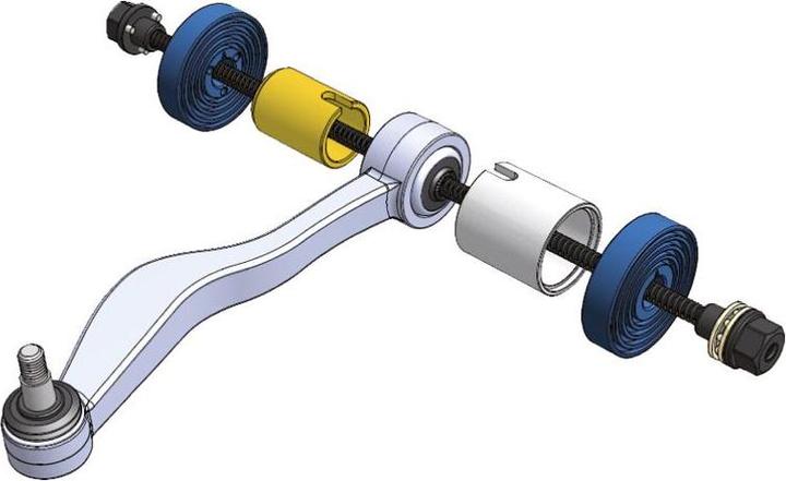 Immagine prodotto Brilliant Tools Set di manicotti di tensione e compressione | con 4 mandrini | 26 pezzi.