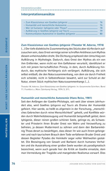 Immagine prodotto Iphigenie auf Tauris (Tedesco, Johann Wolfgang di Goethe, 2020)