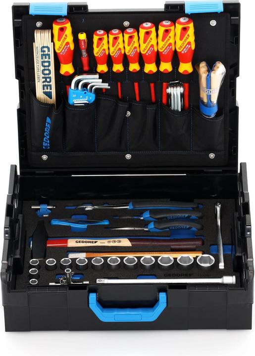Image du produit Gedore 1100-01 L-BOXX 136 avec assortiment pour artisans 58 pièces (58 pièces)