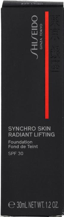 Produktbild Shiseido Synchro Skin Rad Lifting Fond de Teint No 220 (220 Linen)