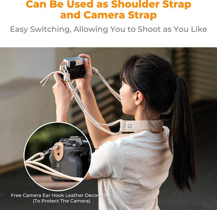 Immagine prodotto K&F Concept Vagabondaggio urbano 11 (Borsa a tracolla per fotocamera, 5 l)