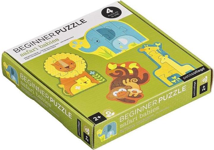 Productafbeelding Abrams & Chronicle 45173 - Safari Babies - Puzzel voor beginners, 2 +