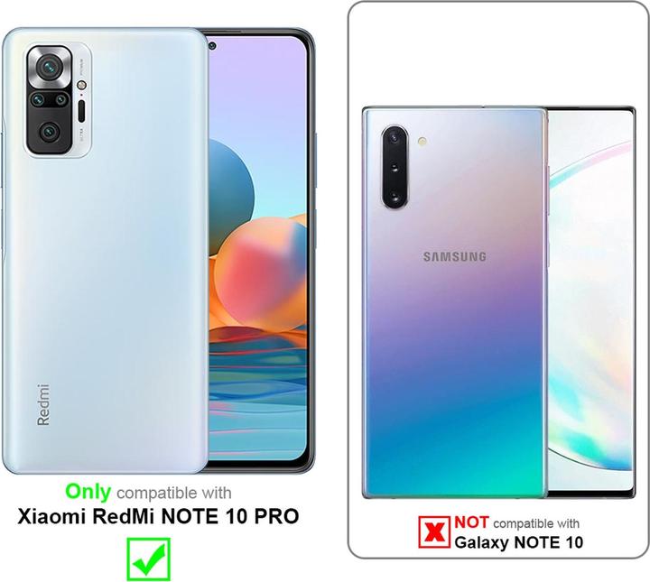 Immagine prodotto Cadorabo Custodia TPU Ultra Slim AIR (Xiaomi Redmi Nota 10 Pro)