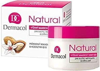 Actual product image Dermacol Natural (Dry & Sensitive Skin) - Almond Nourishing Day Cream (50 ml, Day cream)