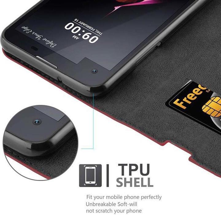 Produktbild Cadorabo Book Invisible Magnet Cover (LG X Screen)