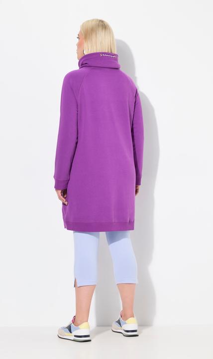 Produktbild Ulla Popken Sweatkleid, Stehkragen, Langarm, Taschen (50, 52)