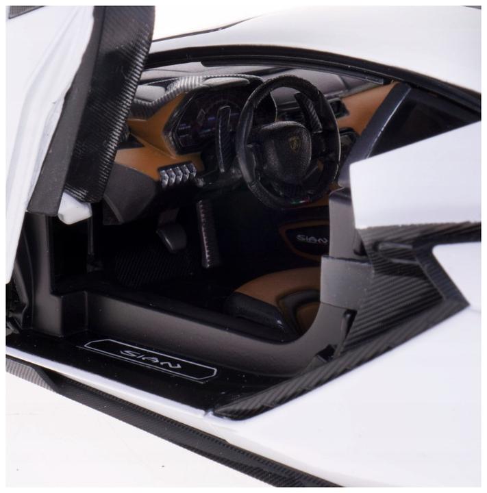 Image du produit Bburago Lamborghini Sian FKP 37 1/18 blanc/noir