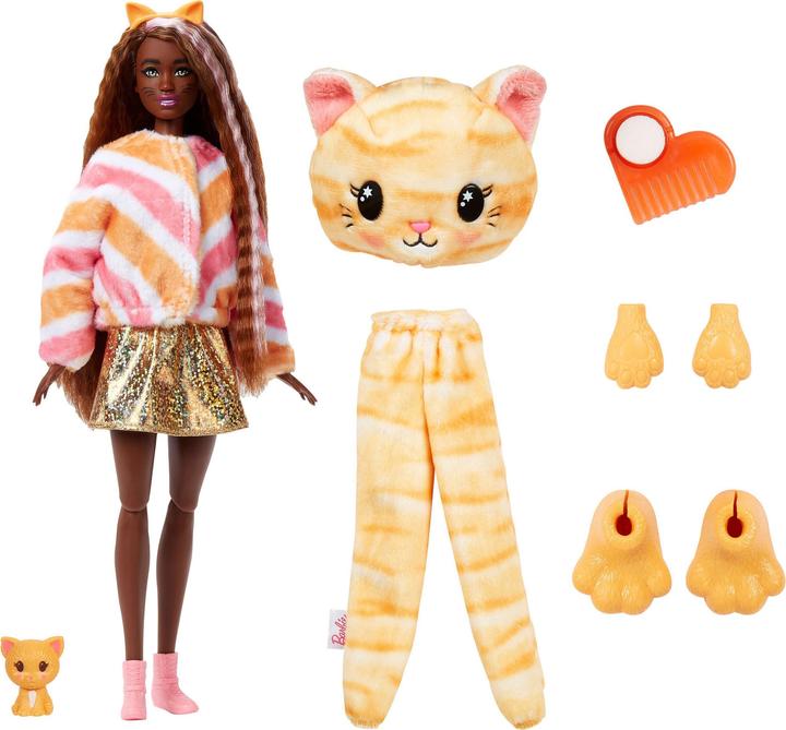 Produktbild Barbie Cutie Reveal Puppe - Katze
