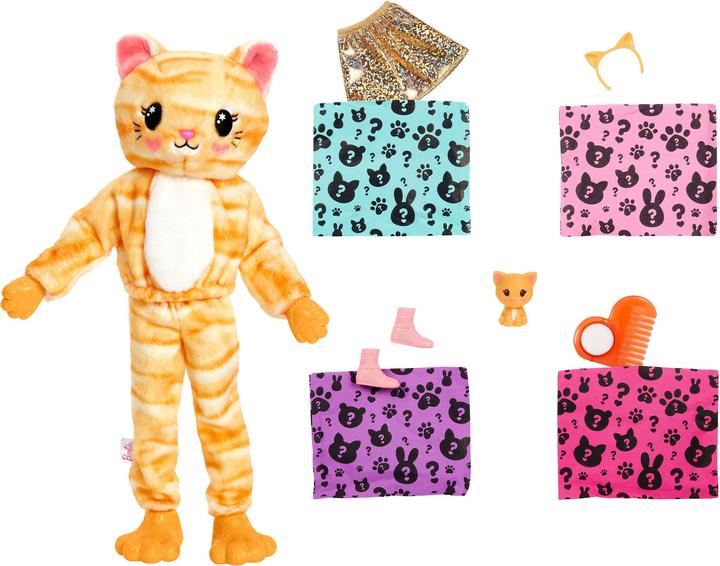 Produktbild Barbie Cutie Reveal Puppe - Katze
