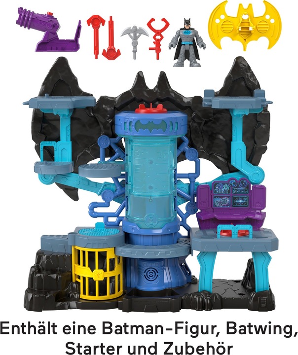 Immagine prodotto Mattel Bat-caverna Bat-Tech