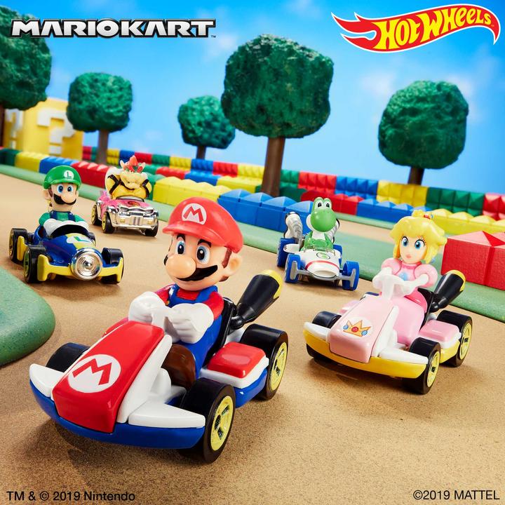 Immagine prodotto Hot Wheels Mario Kart Peach pressofuso