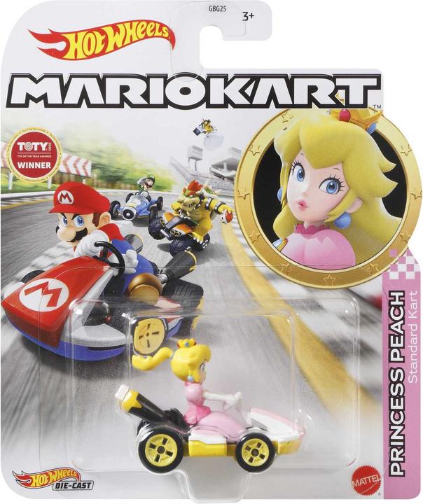 Immagine prodotto Hot Wheels Mario Kart Peach pressofuso