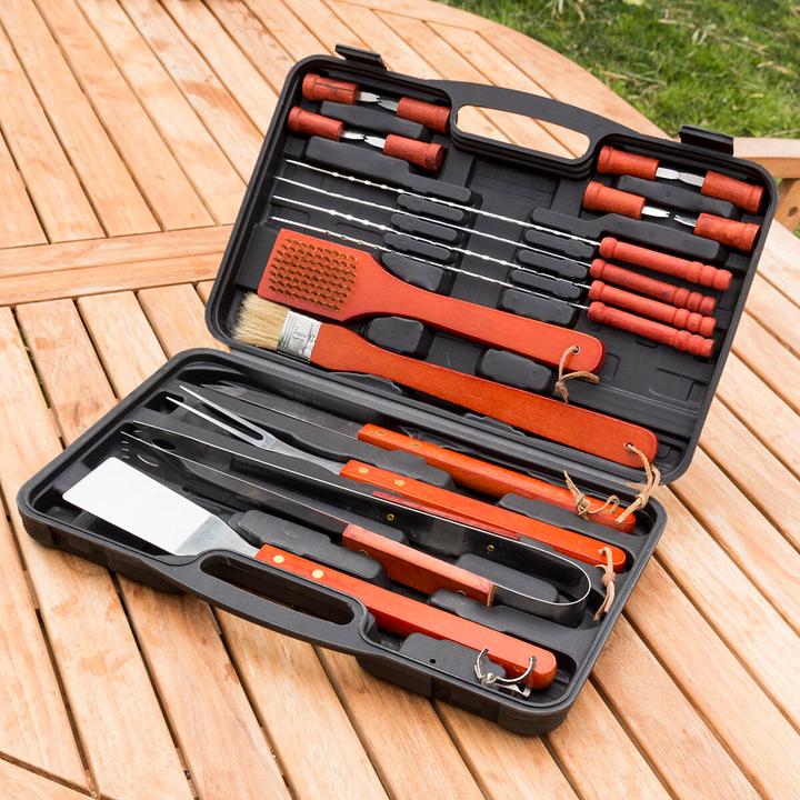 Immagine prodotto InnovaGoods Set per barbecue, 18 pezzi