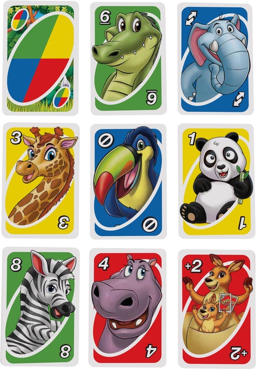 Immagine prodotto Mattel Games Uno (Inglese, Tedesco, Francese, Italiano)