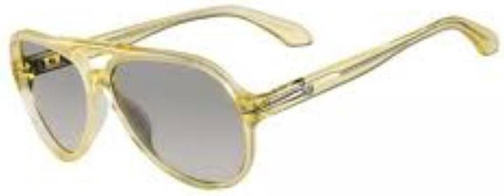 Calvin Klein Sunglasses, 4191S/57, Pale Yellow, For Men