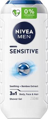 Produktbild NIVEA Men żel pod prysznic Sensitive 250ml (250 ml)