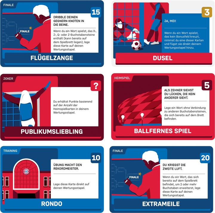 Actual product image Mattel Games Scrabble FC Bayern Munich (German)