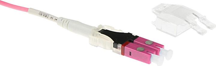 Actual product image 30 meter Multimode 50/125 OM4 Polarity Twist fiber cable with LC connectors (30 m)