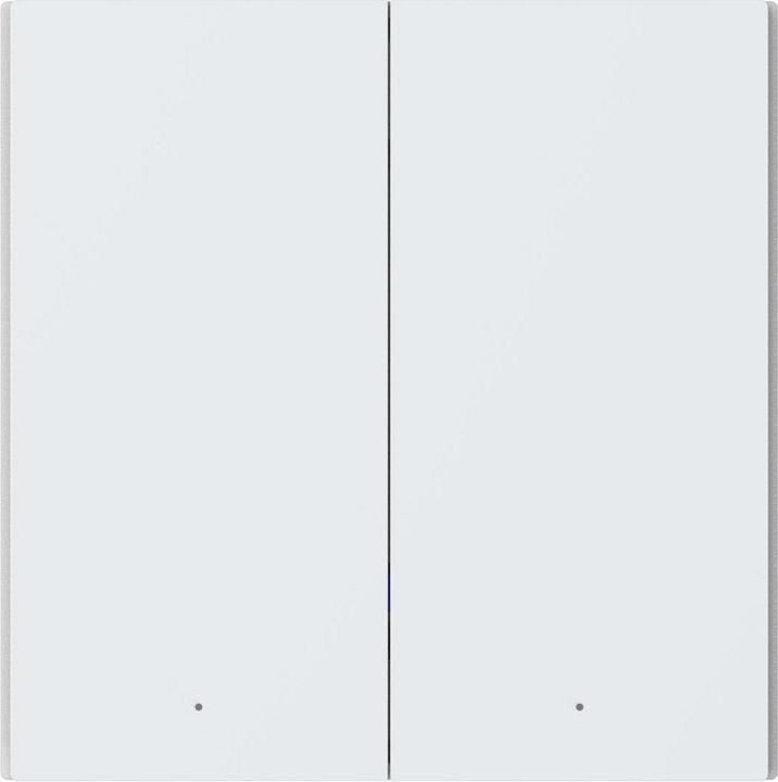 Productafbeelding Aqara Slimme Wandschakelaar H1 Grijs Geen Neutraal, Dubbele Wip (Zigbee)