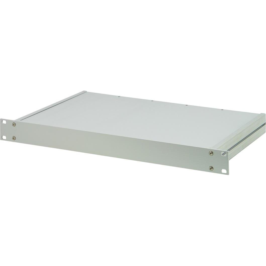 Schroff 19"-Kompletteinschub aus Aluminium, Deck- und Bodenblech geschlossen - M, Serverschrank Zubehör