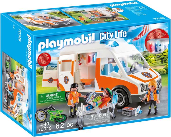 Playmobil Rettungswagen (70049, Playmobil City Life)