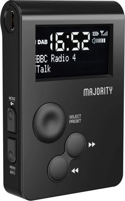 Actual product image Majority Portable digital radio (DAB+, FM, Radio Frequency (RF))