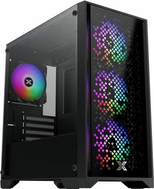 Immagine prodotto Xigmatek Boitier Mini Tour Micro ATX NYX II RGB avec panneaux vitrés (Noir) (mATX)