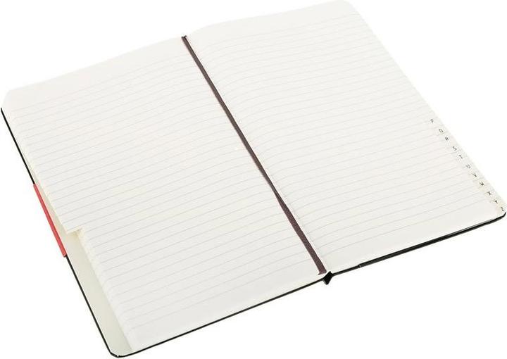 Actual product image Moleskine Address book lined, hard cover (A6, Lined, Hardcover)