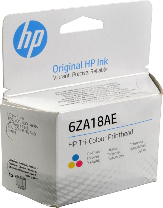 Actual product image HP 6ZA18AE (M, C, Y)