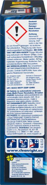 Produktbild dm Denkmit Multi-Power Revolution (Tabs, 40 Waschgänge)