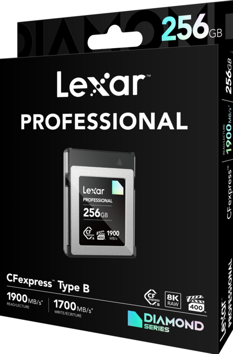 Actual product image Lexar Professional Diamond Series (256 GB, CFexpress type B)