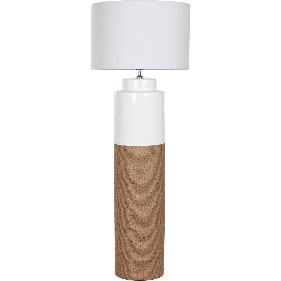 Esprit, Lampada a stelo, Floor Lamp Home White Brown 220 V 50 X 50 X 139,5 cm