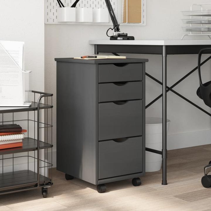 Actual product image vidaXL Rollschrank (34 x 39 x 65.50 cm)