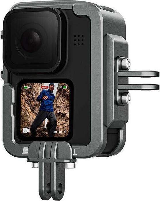 Support Casque Solide En Alliage D'aluminium Pour Gopro Hero 10 9 8 7 6 – Neuf