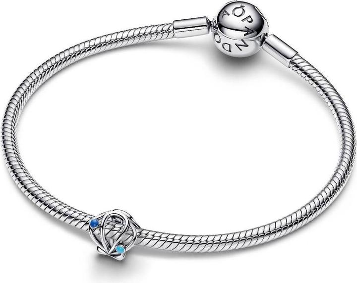 Actual product image Pandora Openwork Shell Charm (Enamel, Silver 925)