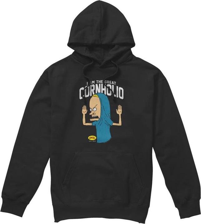 Immagine prodotto Universal Textiles Cornholio Felpa con Cappuccio Uomo (XXL)