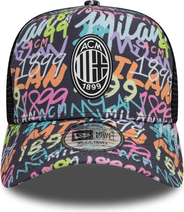 Produktbild New Era A-Frame Trucker Cap - Ac Mailand Grafiti (One Size)