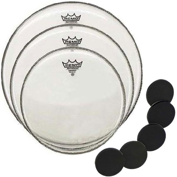 Remo Emperor Coated Pack 12-13-16 Fell-Set (Schlagzeug)