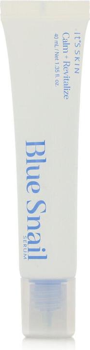 Actual product image Skin Gin IT'S SKIN Blue Snail Serum Day and Night Serum for Face with Snail Mucin Essence and Centella Asiati (40 ml)