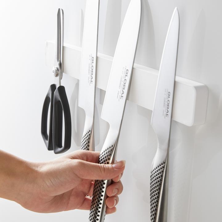 Produktbild Yamazaki TOWER Magnetischer Messerhalter weiss