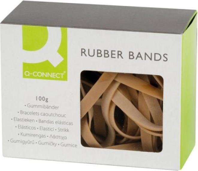 Produktbild Q-Connect Gummibänder (50 Stk.)