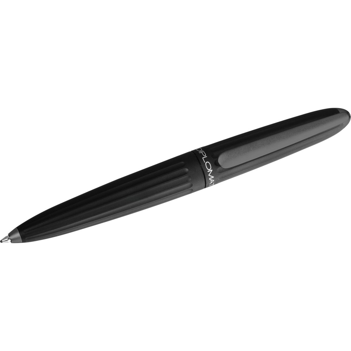 Diplomat, Schreibstifte, Kugelschreiber Aero schwarz easyFlow (Schwarz, 1 x)