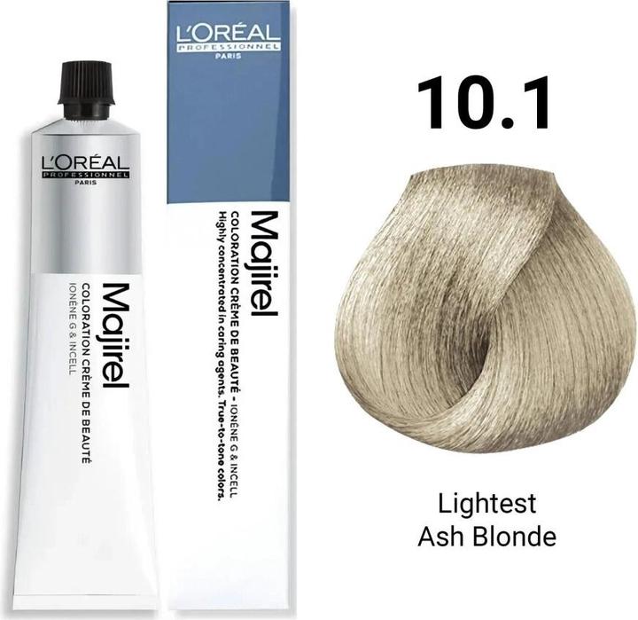 Actual product image L'Oréal Paris Majirel hair color (10.1 Extra Light Ash Blonde)