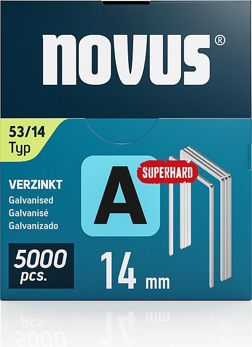 Immagine prodotto Novus Graffette a filo sottile A 53 14 mm 5000 pezzi.