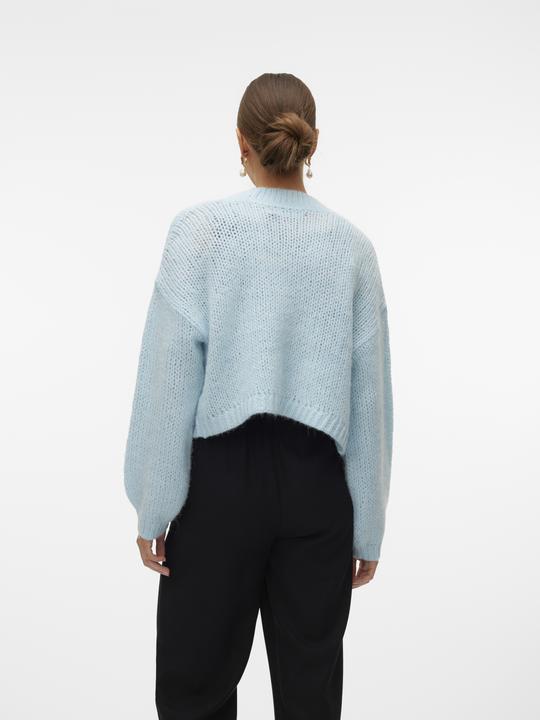 Produktbild Vero Moda V-Ausschnitt Ballonärmel Strickjacke Strickjacke (M)